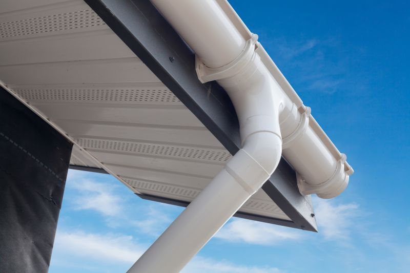 PVC Rain Gutter Installation in Mcdonough, GA