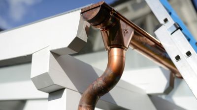 Restore The Look of Your Copper Gutters!